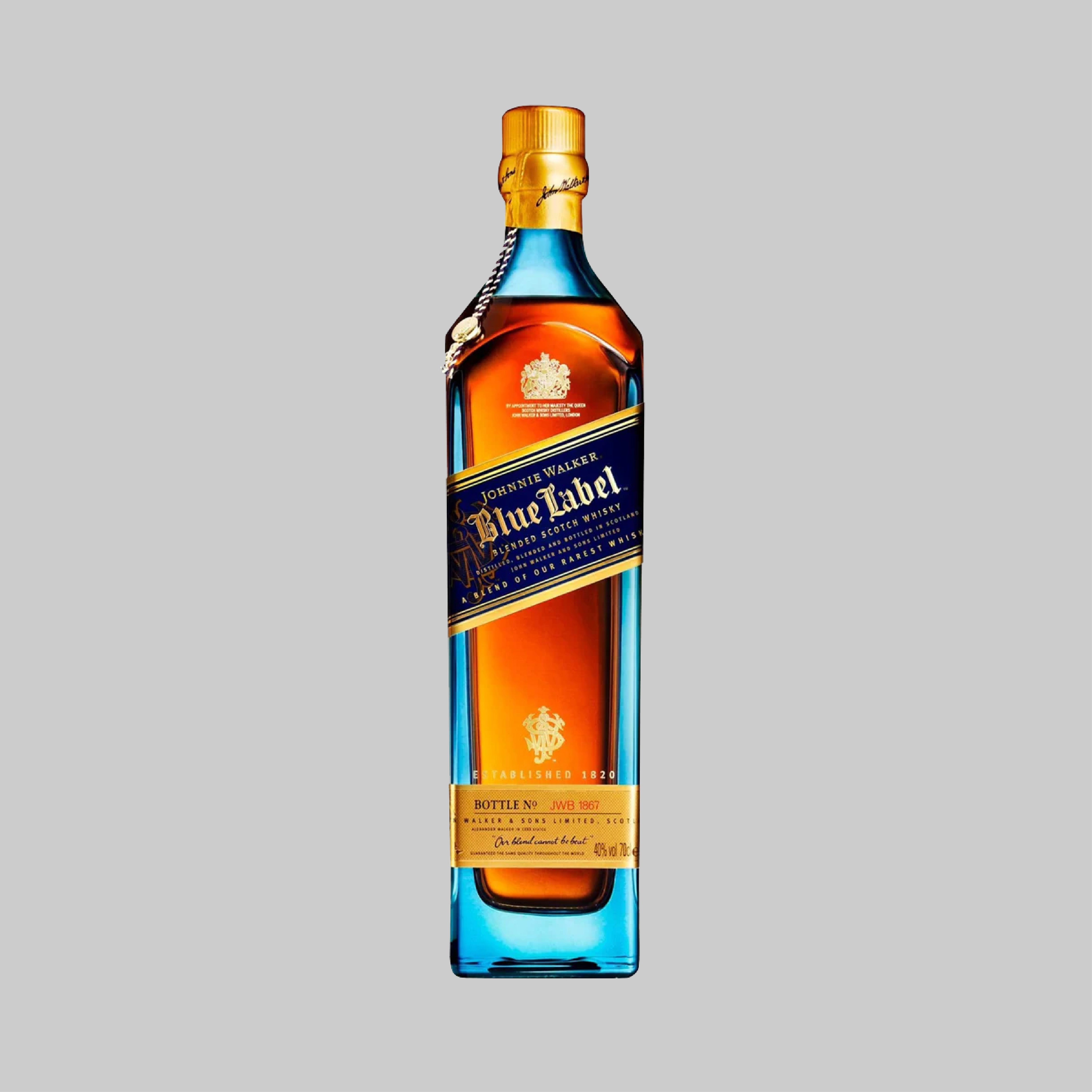 Johnnie Walker Blue Label Blended Scotch Whisky 750ml 40.0% - Time2Drink